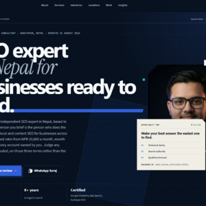 SEO EXPERT IN NEPAL- SURAJ GIRI